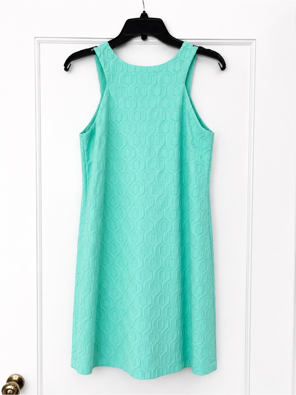 Lilly Pulitzer Mint Green Textured Shift Mini Dress